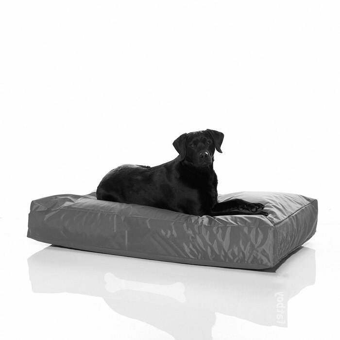 EXTRA large 100cm x 70cm x 20cm size dog bean bag sofa beds, pet beanbag cushion,waterproof and tear repellent beanbag bedding: dark grey