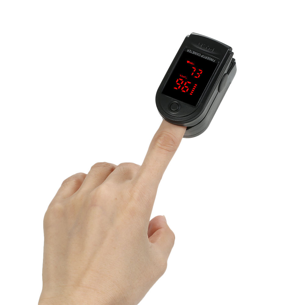 Digital Fingertip Pulse Oximeter Blood Oxygen Sensor Saturation SpO2 Monitor Pulse Rate Health Monitor Oximetro De Dedo For Home