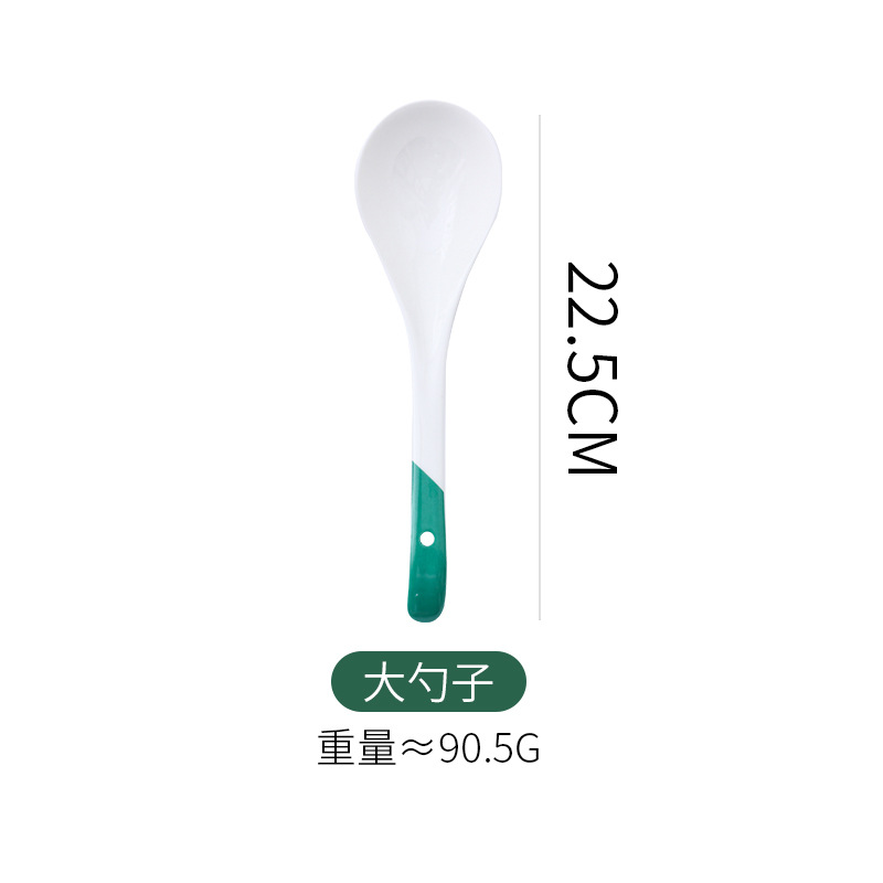 Cartoon Ceramic Kids Plate Set Dinning Food Deer Restaurant Nordic Plates Dinner Serving Platos De Cena Home Tableware DL60PZ: tablespoon