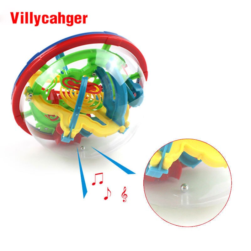 Magic Puzzle Ball Educational Magic Intellect Ball Puzzle Game Magnetic Balls for Kids-100 Steps 929A