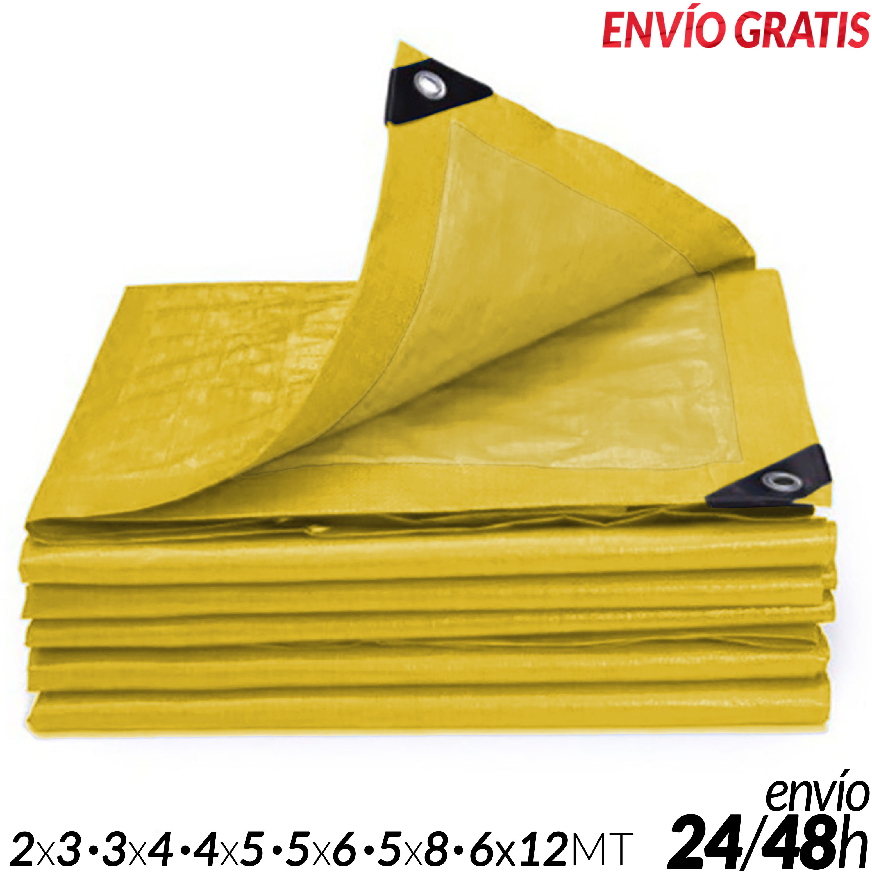 Canvas Luifel Originele 70G Versterkte Waterdichte Polyethyleen Beschermhoes Met Metalen Oogjes En Hoek Bescherming