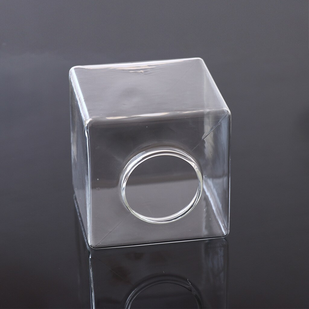 1Pcs Glass Mini Betta Fish Tank Desk Ornament Aquarium DIY Plants Decoration Background Fish Bowl Aquarium Accessories Supplies