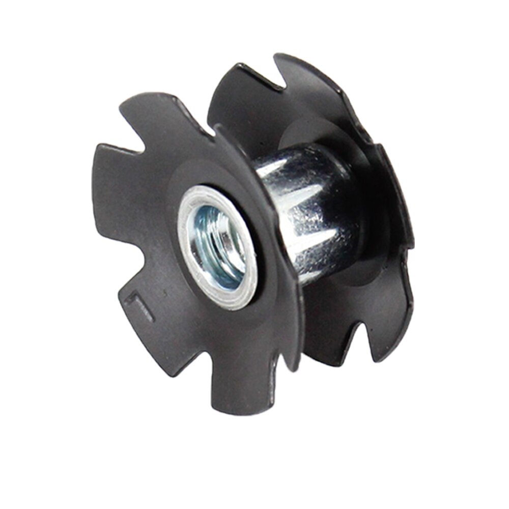 Widelec rowerowy rdzeń montażowy MTB sterować rura zestaw słuchawkowy śrubin mocujące z kołnierzem gwiazda orzechy dla 1-1/8 "28.6mm Steerer bezgwintowy widelec: 1szt