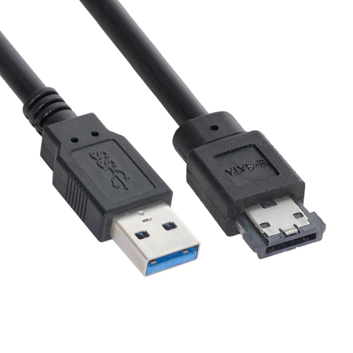 Jimier Usb 3.0 Naar Power Over Esata DC5V Adapter USB2.0 Naar Hdd/Ssd/Odd Esatap Converter