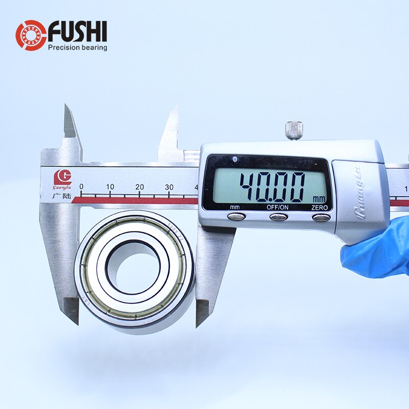 5203 ZZ Bearing 17 x 40 x 17.5 mm ( 1 PC ) Axial Double Row Angular Contact 5203ZZ 3203 ZZ 3056203 Ball Bearings