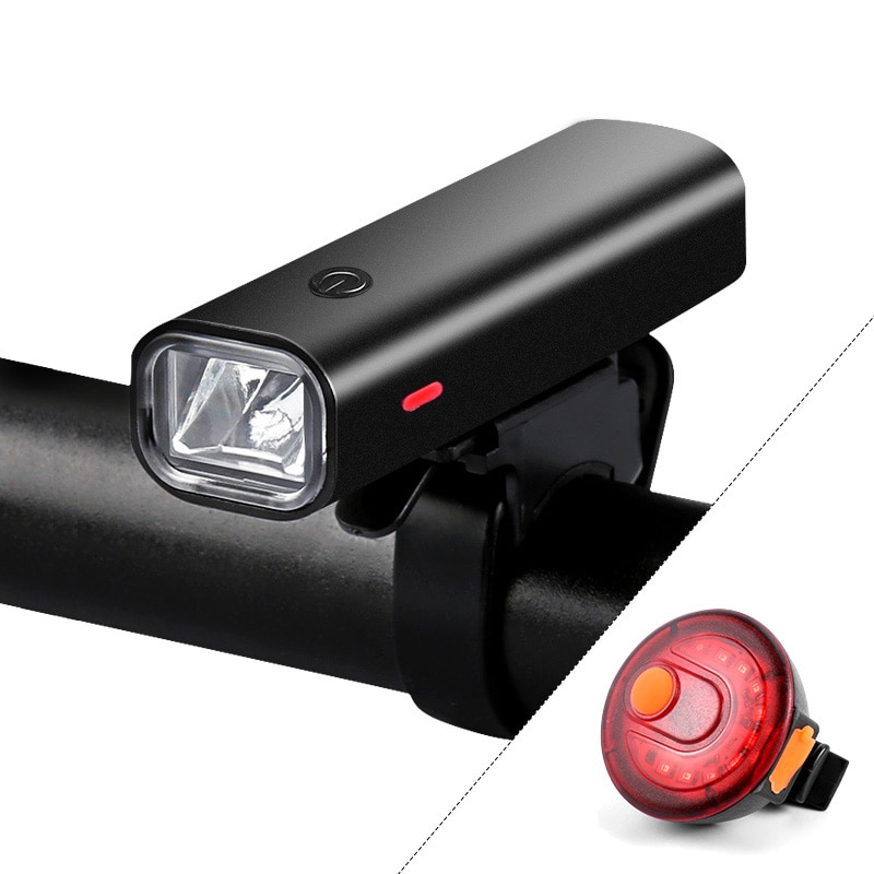 2000 mah lommelygte til cykel usb genopladeligt cykellygte pandelampe til mtb landevejscykling styr forlygte lys 400 lumen