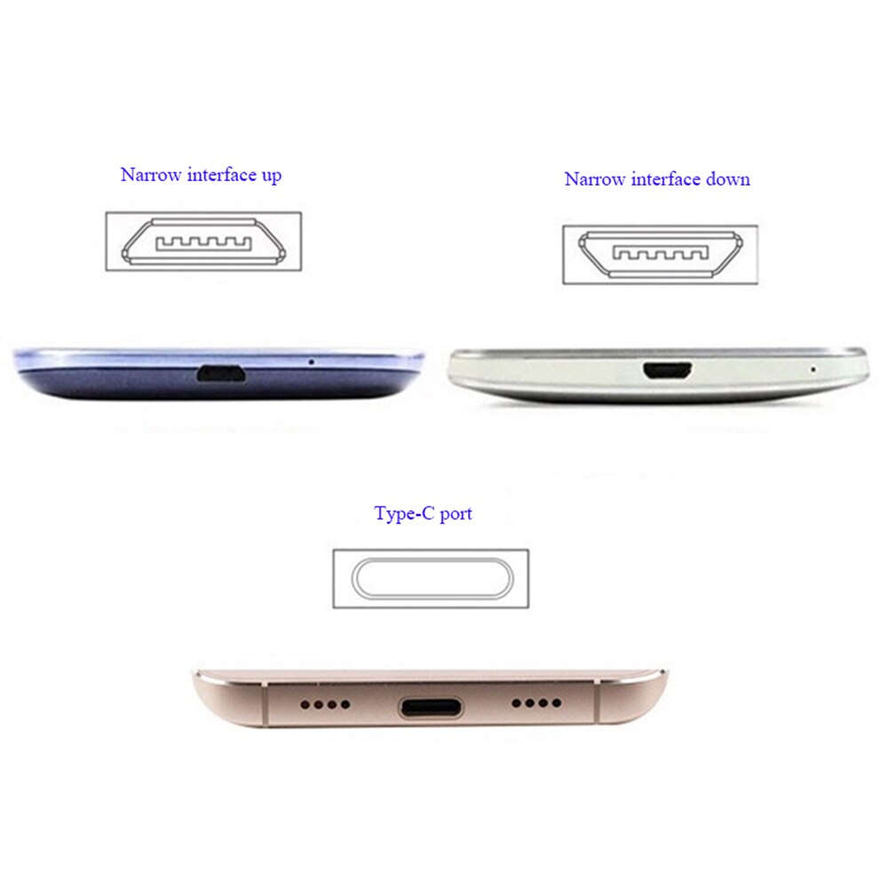 Qi Drahtlose aufladen Empfänger Ladung für iphone 7 6 6S Mikro USB Typ C Drahtlose Ladung Anschluss für Huawei Samsung