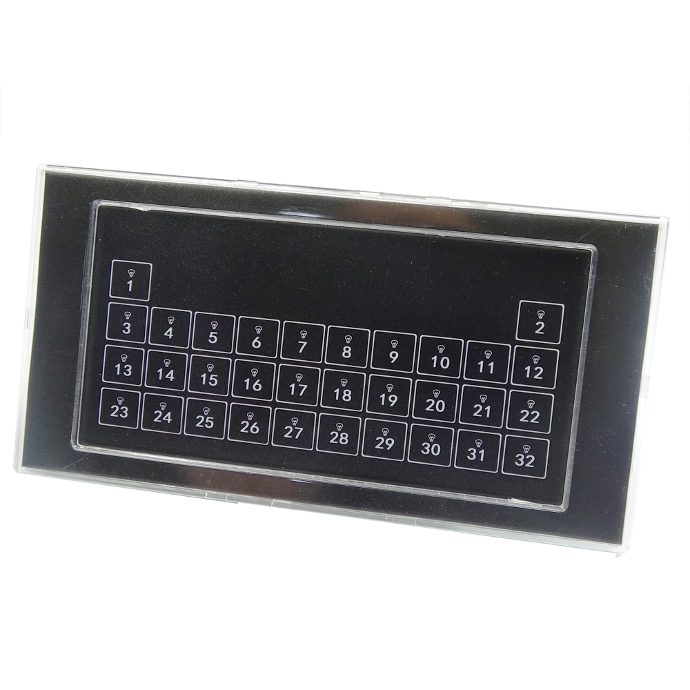50 button keyboard wall reset switch panel module dry contactor for smart home control automation