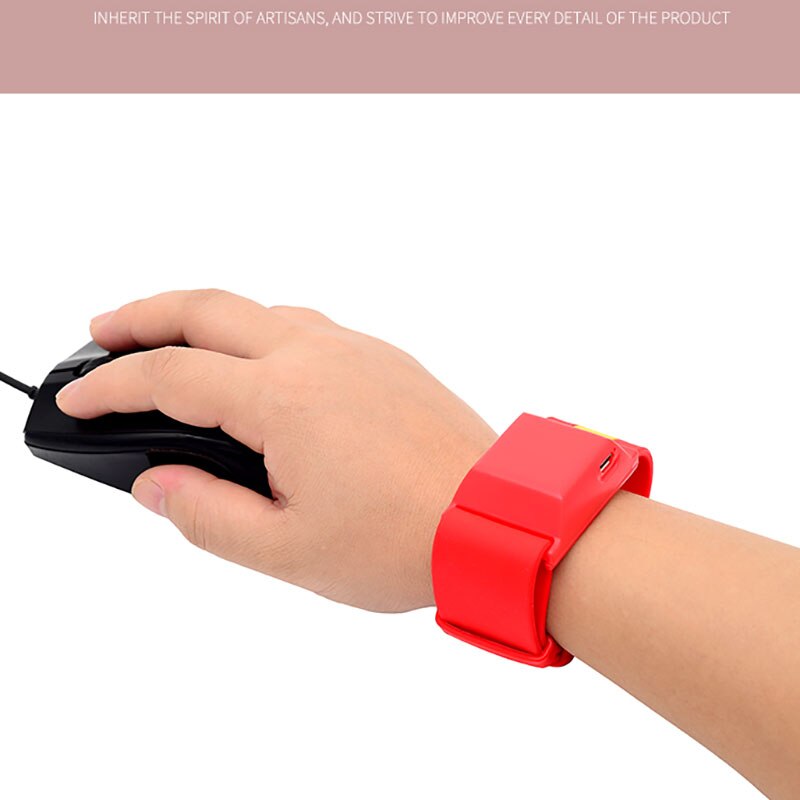 USB Rechargeable Electric Dual Face Heating Wrist Strap 4050 Celsius