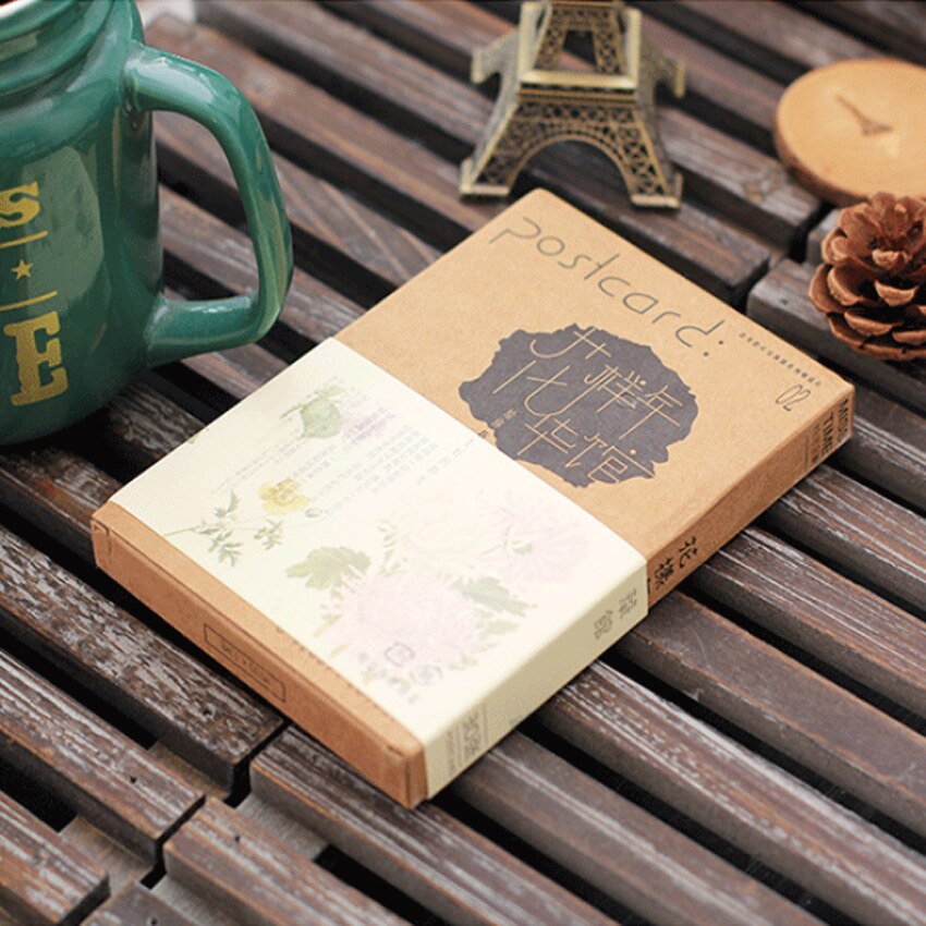 30 Pcs/lot Cute Retro age Greeting Card Postcards Birthday Christmas Greeting Card Office School Supplies: Mood for Love