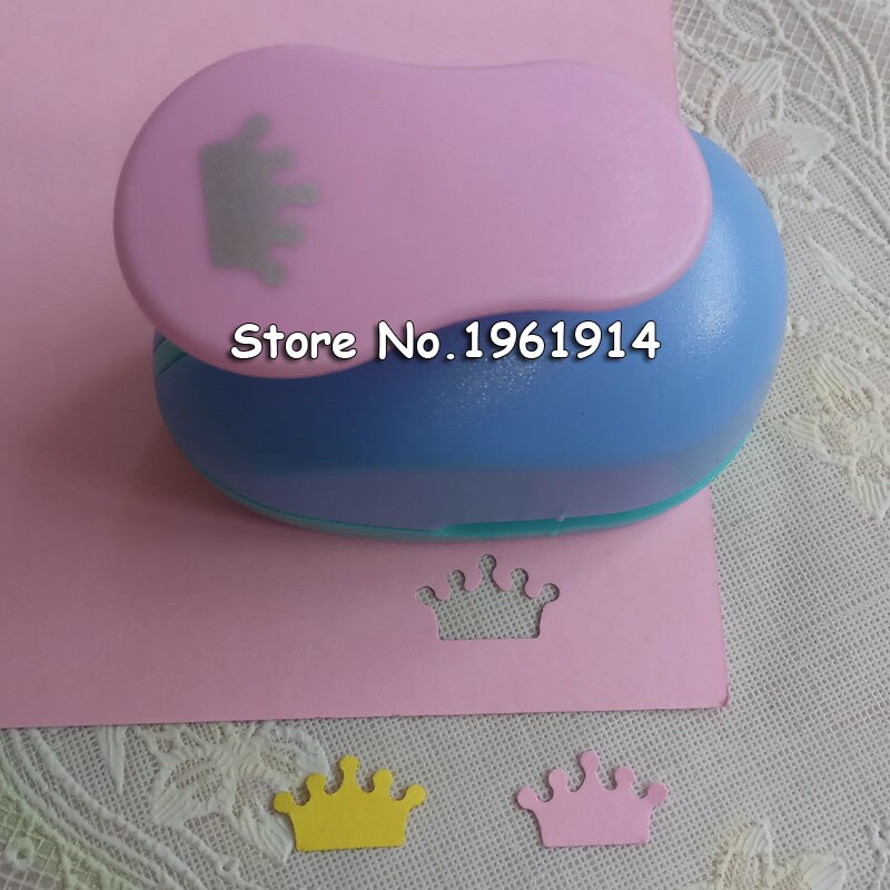2pcs(5.0cm,2.5cm) crown shape craft punch set Punch Craft Scrapbooking school Paper Puncher eva hole punch