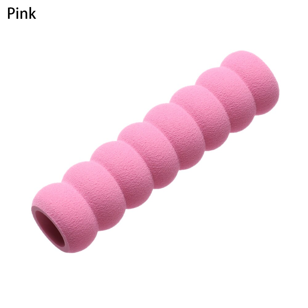 2/5 Pcs Soft Foam Door Handle Protector Elastic Door Handle Cover Spiral Doorknob Guard Anti-collision Door Stopper Baby Safety: pink