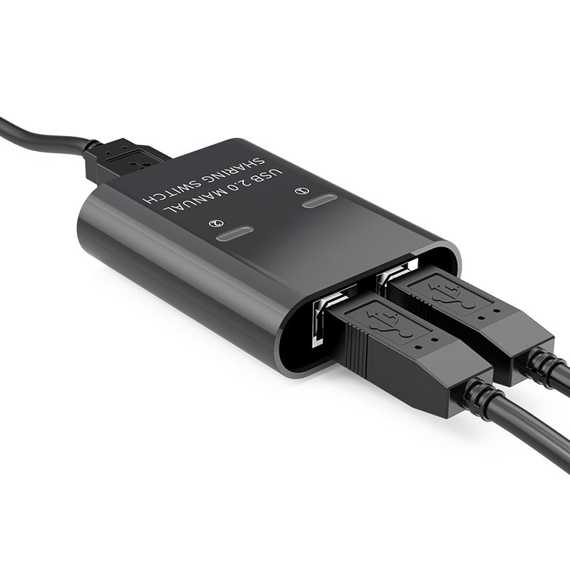 USB 2,0 teilen schalten usb Hub 2 pc teilen 1 USB gerät 2 Computer geteilt tastatur maus drucker: mit 2 Kabel