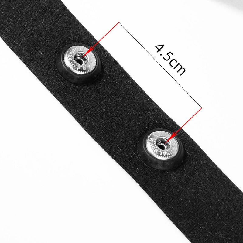 Heart Rate Monitor Chest Belt Strap ANT+ BLE Replacement Belt for Polar Wahoo Garmin for Sports Wireless Heart Rate Monitor
