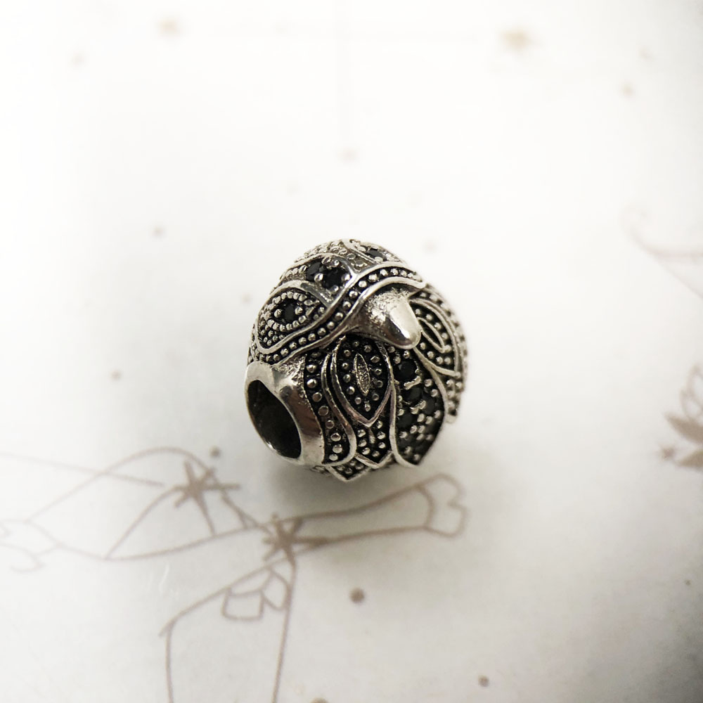 Eagle Falcon Perlen, 925 Sterling Silber Zirkon Charm Europa Europäischen Schmuck Zubehör