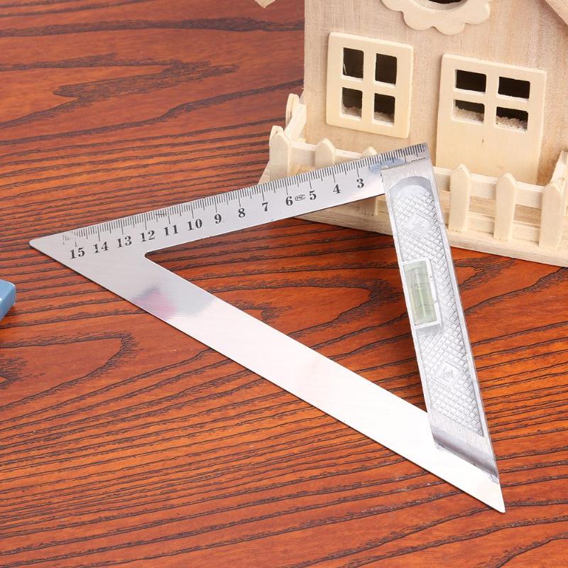 30,5 Cm Dreieck-Winkelmesser - Aluminium Für Handwerker