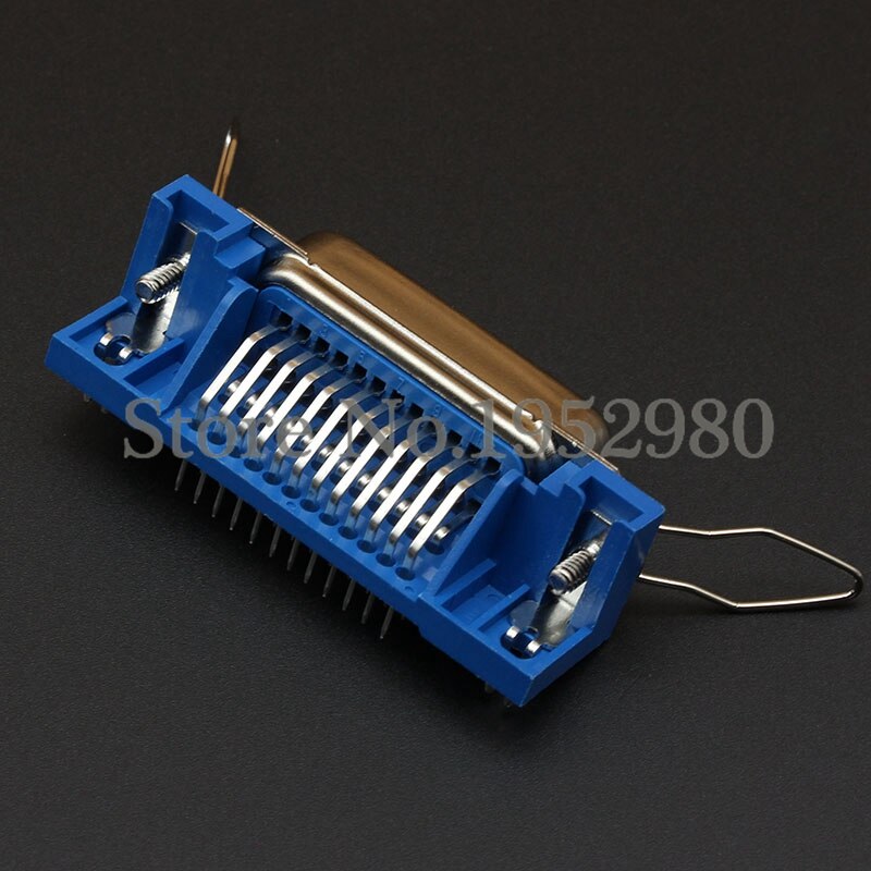 5 uds conector Centronics macho hembra 57 Series 24 pines 90 grados adaptadores de Cable de ordenador tipo DIP PCB