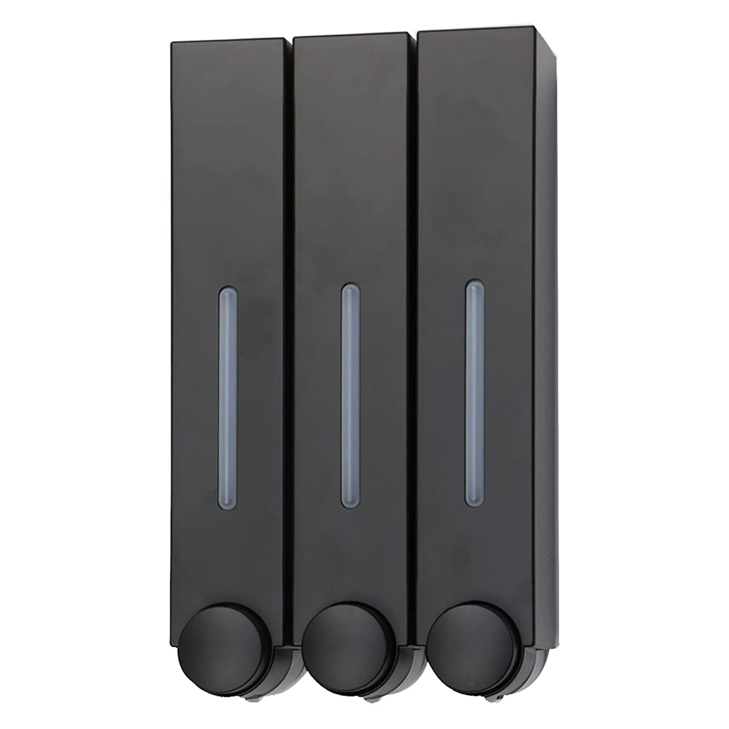 Soap Dispenser Hotel Kitchen Bathroom Manual Wall-mounted Soap Dispenser Shower Gel Shampoo Press Liquid Soap And accessories: Navy Blue