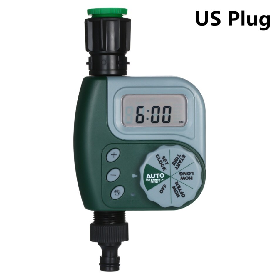 Programmable Hose Faucet Timer Automatic Water Timer Outdoor Garden Irrigation Controller Garden Automatic Watering Device: Water Timer 1 US