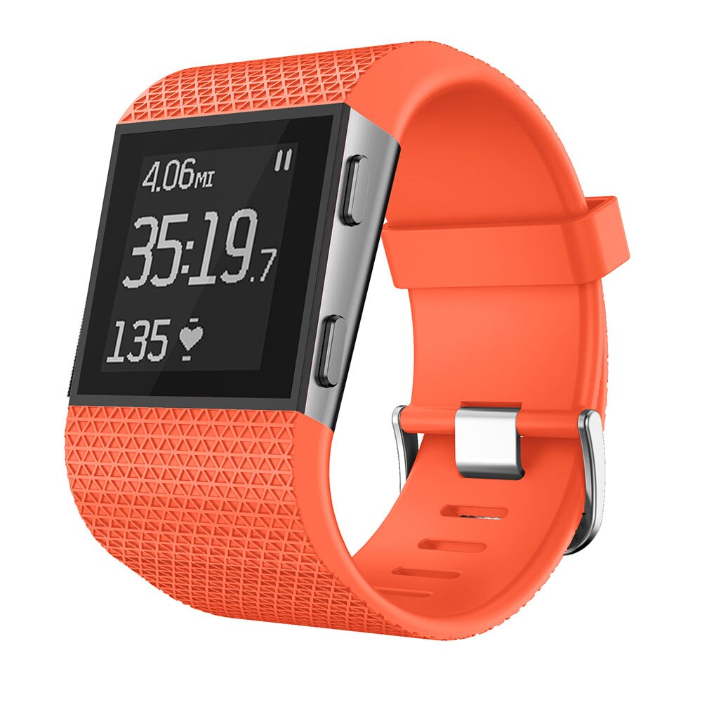 Silicone Replacement Watch Wrist Strap Band For Fitbit Surge Smartwatch Band Wristbands With Screwdriver Accessory Belt Bracelet