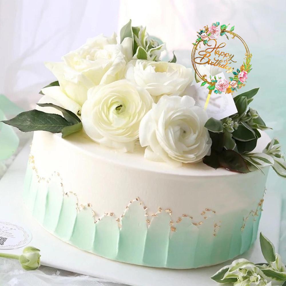 Acryl Cake Topper Resuable Hart Letters Guirlande Grandado