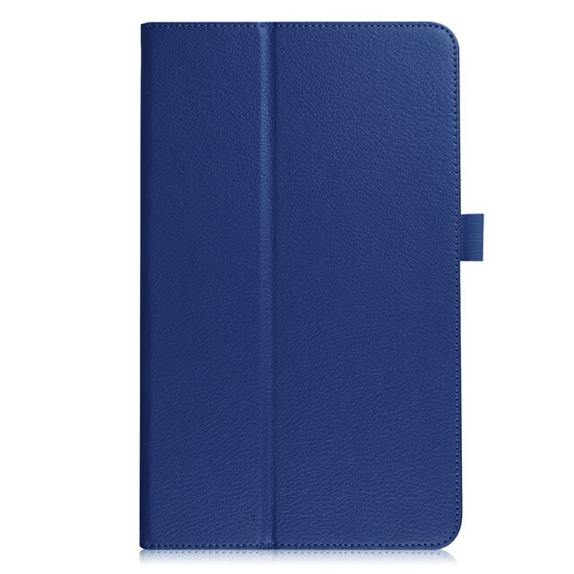 Ultra Slim etui z klapką stojak na PU skórzane etui do Samsung Galaxy Tab A 10.1 2016 przypadku T580 T585 SM-T580 SM-T585 Tablet Funda coque: Dark Blue