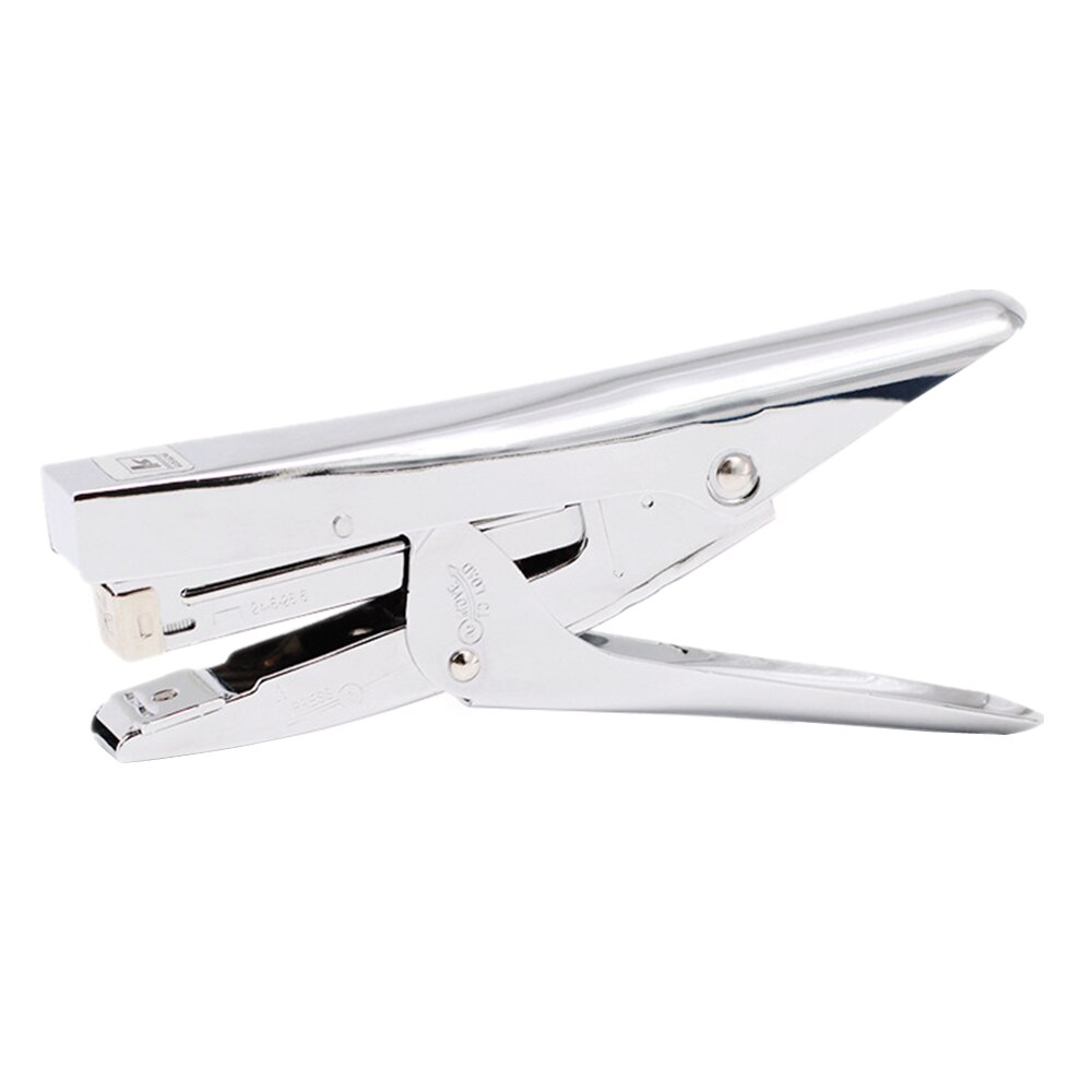 Heavy Duty Plier Stapler Office Hand Held Manual Staplers All Steel No-Jam Desktop Executive Stapling Machine 20 Sheets Capacity