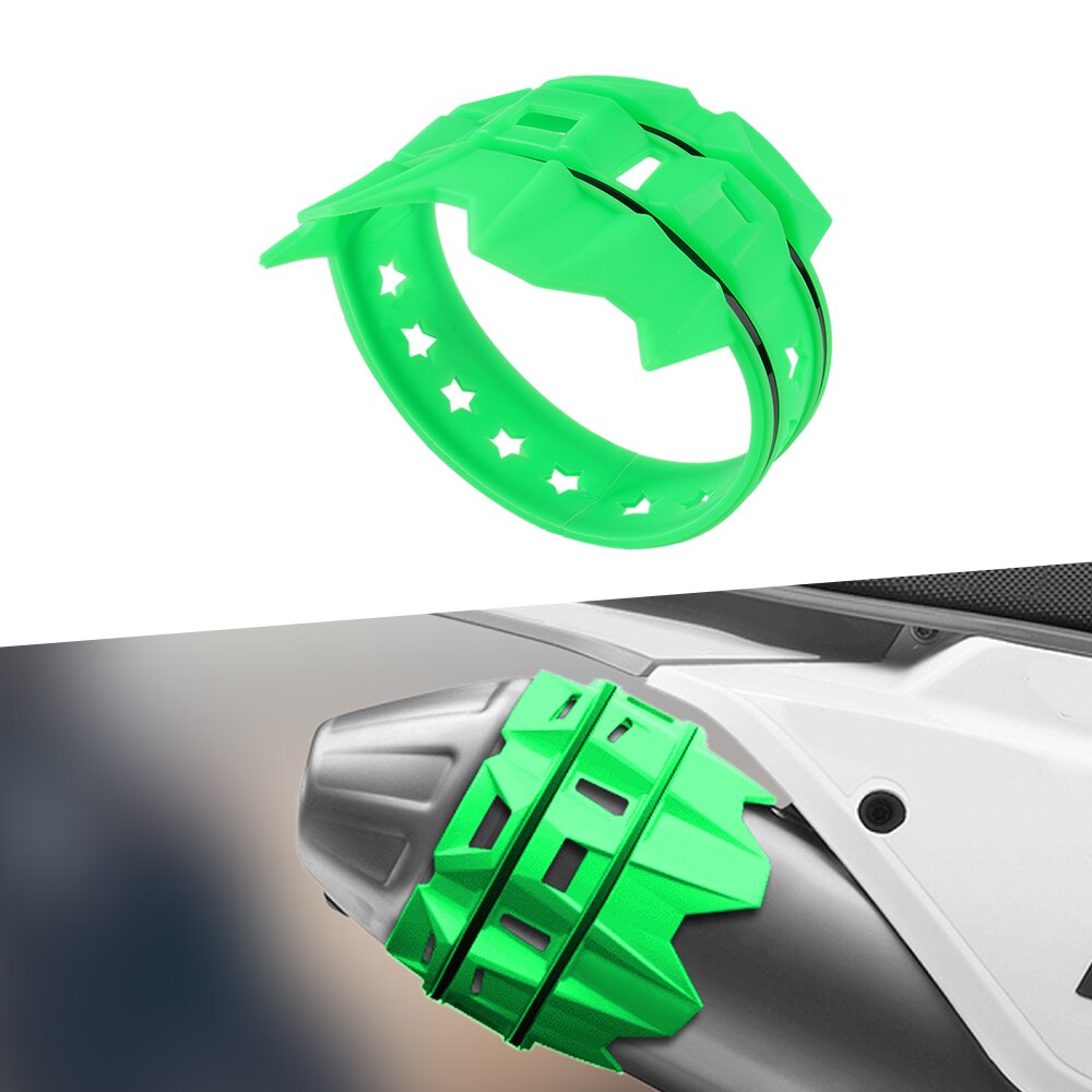 Motorcycle Exhaust Muffler Silencer Protector Guard For Kawasaki KX250F KX450F KLX250 KXL150 KLX140 D-TRACKER 125 KXF250 450