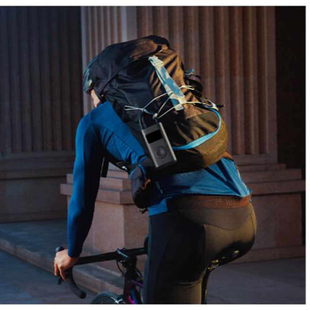 Original Xiaomi Mijia Inflator Tragbare Clever Digital Reifendruck Sensor Elektrische Pumpe für Motorrad Bycycle Auto FußBall