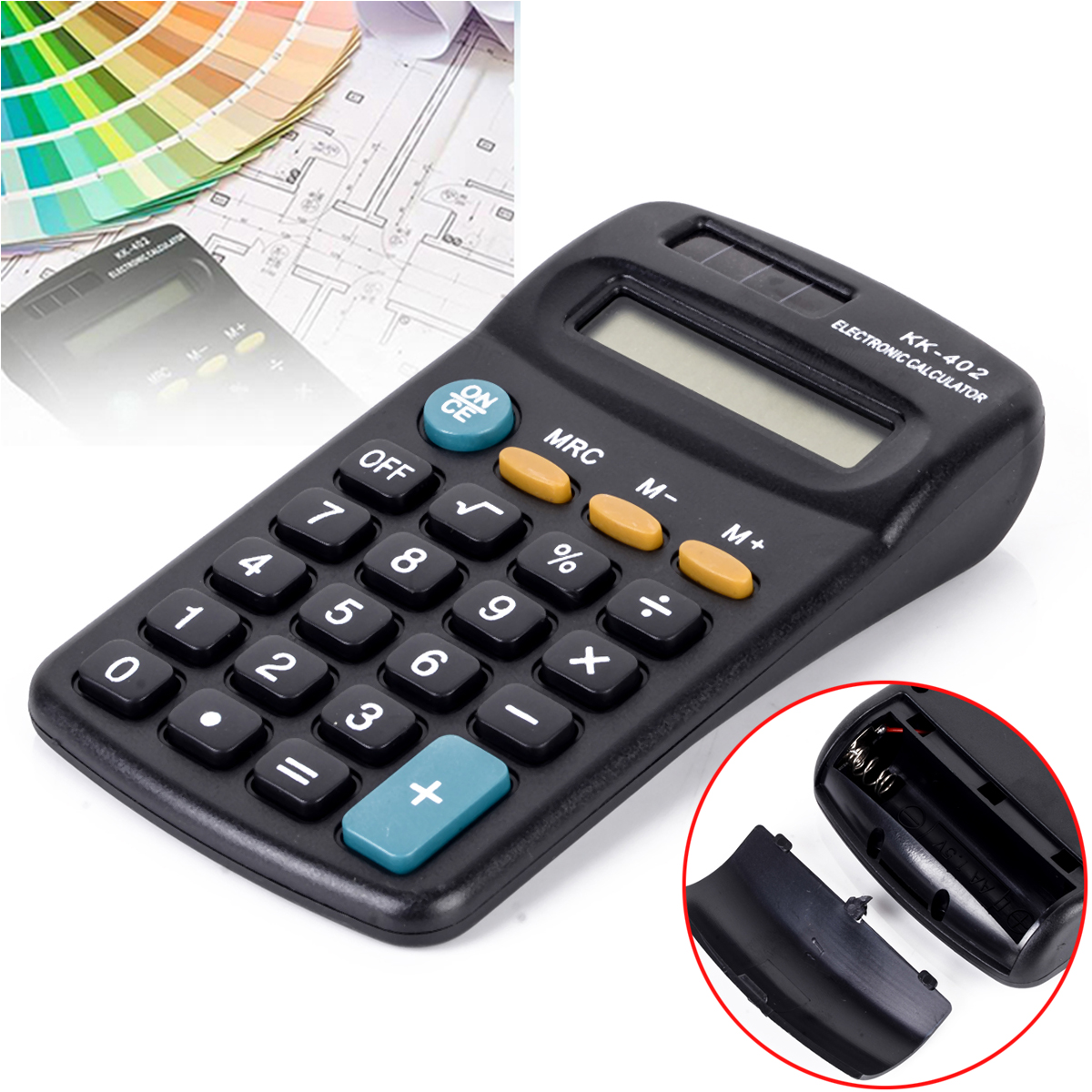 Mini 8 Digit Electronic Scientific Calculator School Office Company Hand Counter for Home Office Use