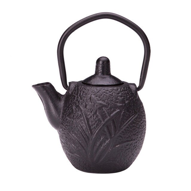 Mini théière petits pots en fonte | Petit thé en or, bouilloire en fer décoré d&#39;animaux, Pot en or, théière japonaise de thé: C
