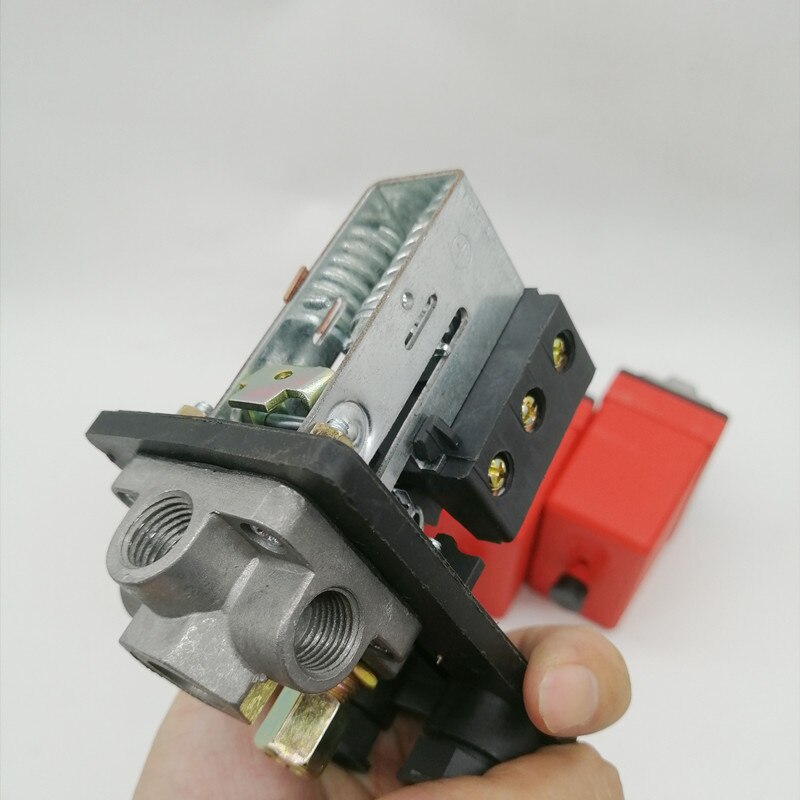 Parti di ricambio della valvola di controllo del pressostato del compressore d'aria pneumatico centrale 1P /4P 90-120 PSI 240V /380V Pressostato