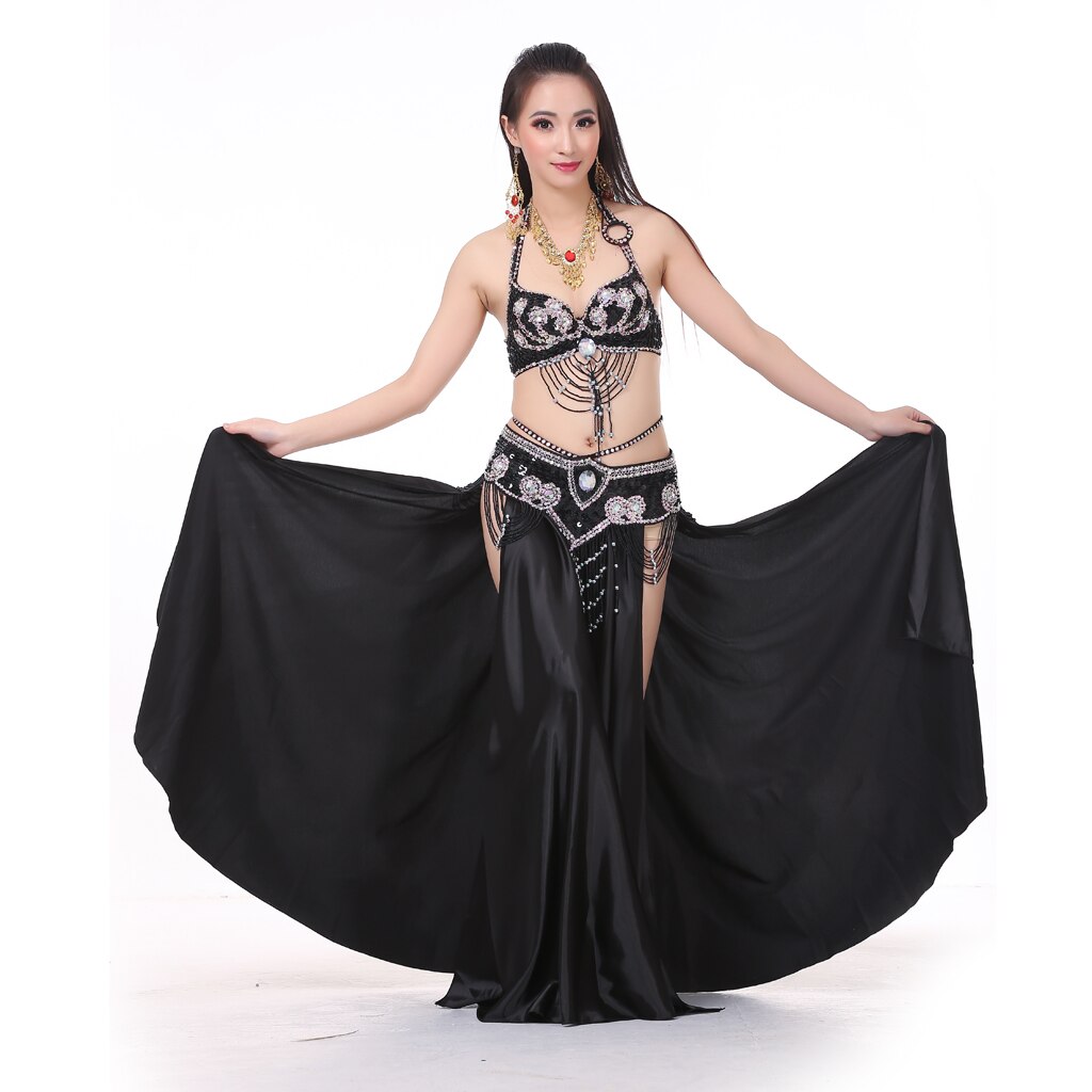 Robe de danse du ventre pour femmes, longue jupe Maxi