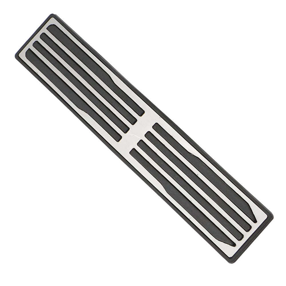 Zeratul Stainless Steel Car Gas Brake Foot Pedal Rest Pedales Pad Cover Auto Pedals for Jaguar XE XF F-Pace F Pace -: 1Pc Rest Pedal