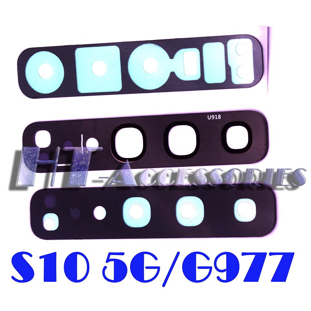 10pcs/lot original Rear back camera lens replacement for Samsung Galaxy S10 5G /G977 G977F G977FD with sticker