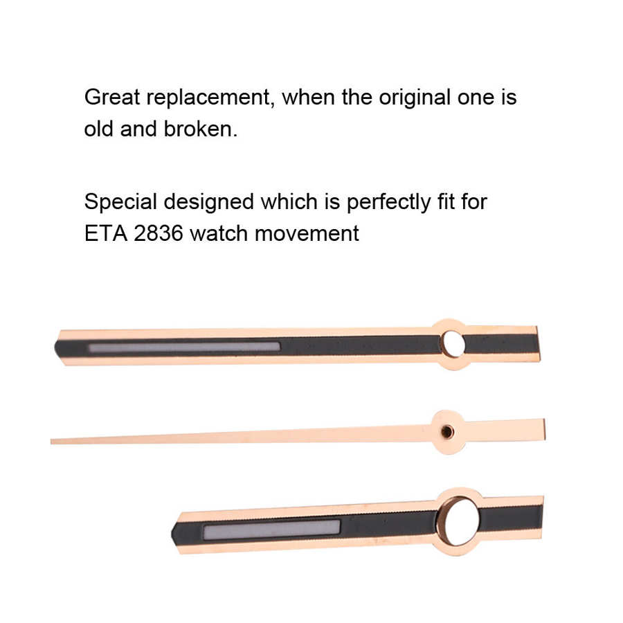 Horloge Case Horloge Organizer Mannen Horloge Tweede Minuut Uur Handen Voor Eta 2836 Beweging Horloge Reparatie Accessoire Horloge Display Voor