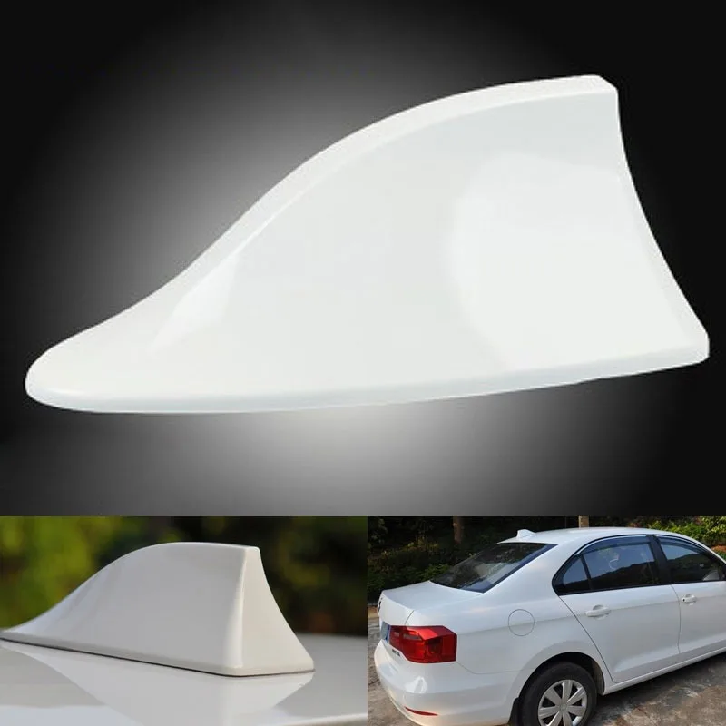 Car Radio Shark Fin Car Shark Antenna Radio FM Signal for All Automobiles Aerials Auto Exterior Styling Replacement Parts