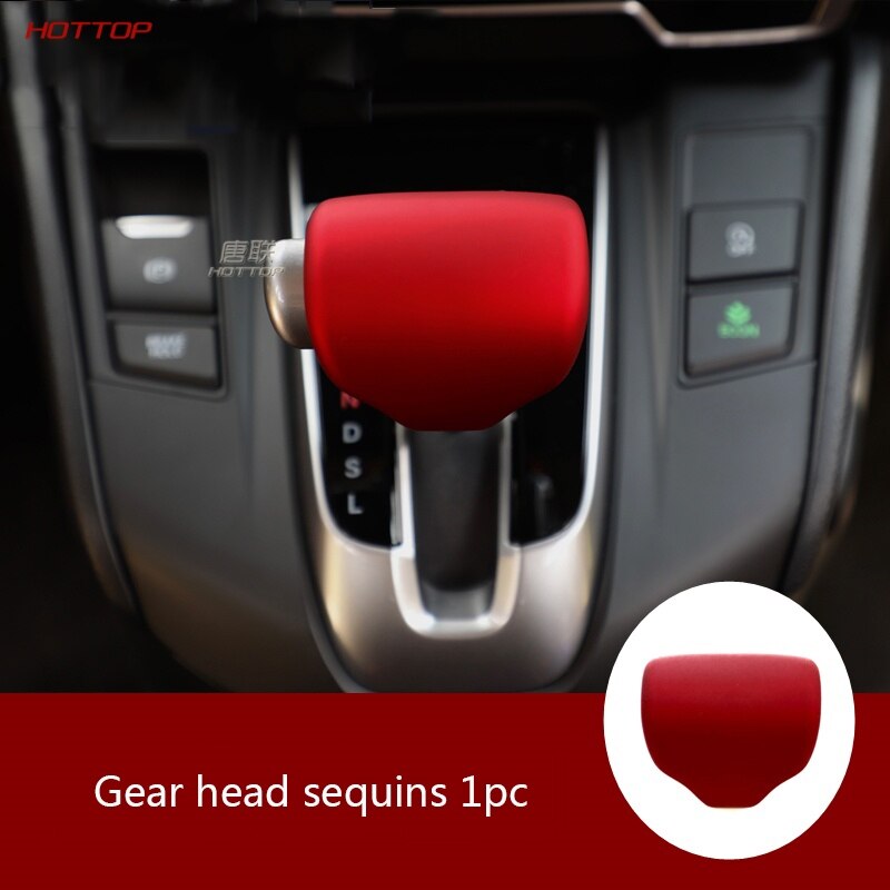 Para Honda CRV CR-V MODIFICACIÓN DE Interior Rojo accesorios de decoración conjunto completo de pegatinas de suministros de coche: Gear head sequins