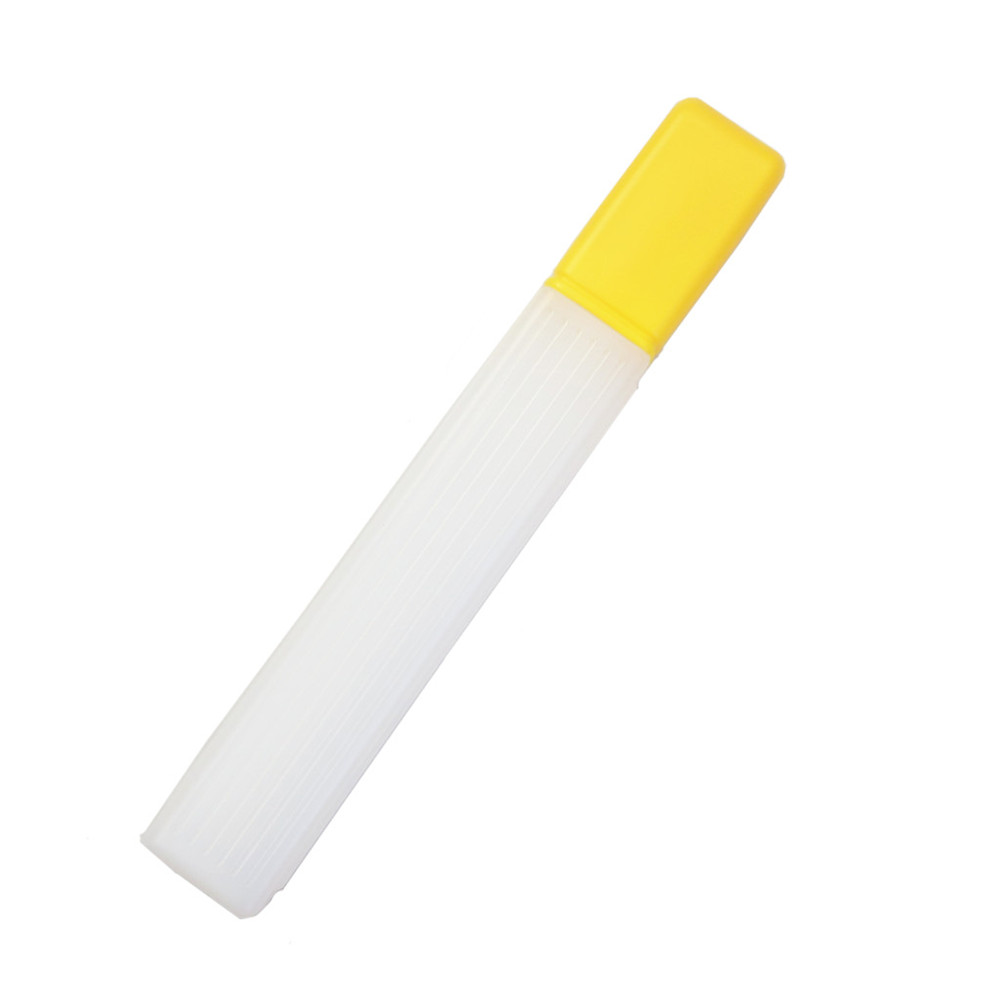 Multi-Function Needle Organizer Sweater Knitting Needles Storage Box Plastic Sewing Tool Bamboo Needle Long Needle Storage Box: Yellow