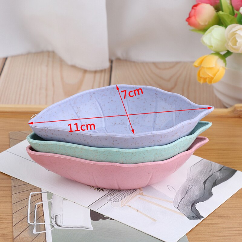 Blader tallerken baby kid bolle hvete halm soyasaus tallerken ris bolle tallerken servise matbeholder forrett tallerkener