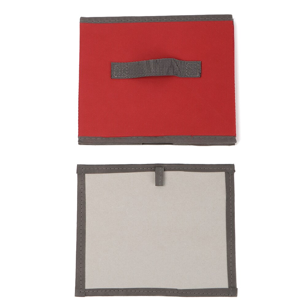 Canvas Foldable Square Felt Home Storage Collapsible Basket Bag Folding Box Nursery Underwear Magazine Organizer Laundry Basket