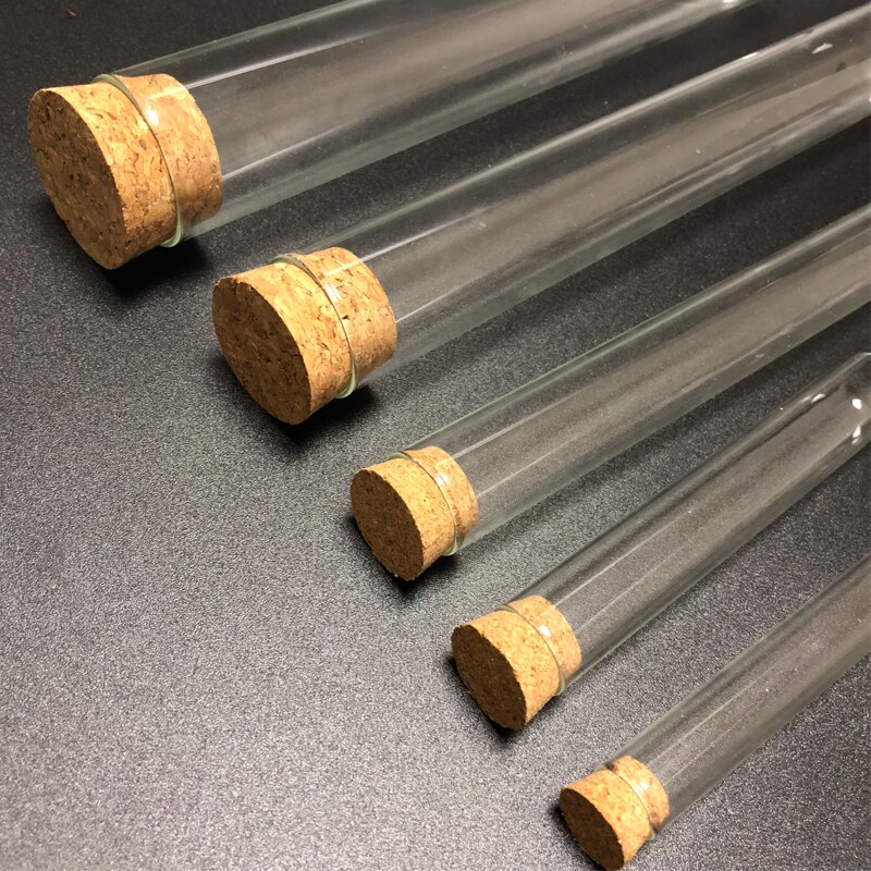 100pcs Top DIA 7.5mm to 30mm Wooden Cork Lab Glass Bottle Stopper Kettle Pudding Bottle Cork Cap Burette Tube Wood plug