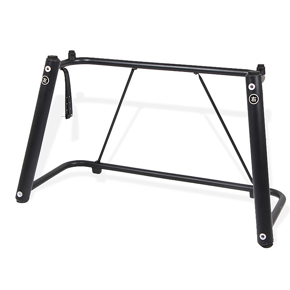 Keyboard Stand U Style Thickening Metal Tube Strong Durable for Electronic Digital Piano Adjustable Heavy-Duty Brace Rack Holder