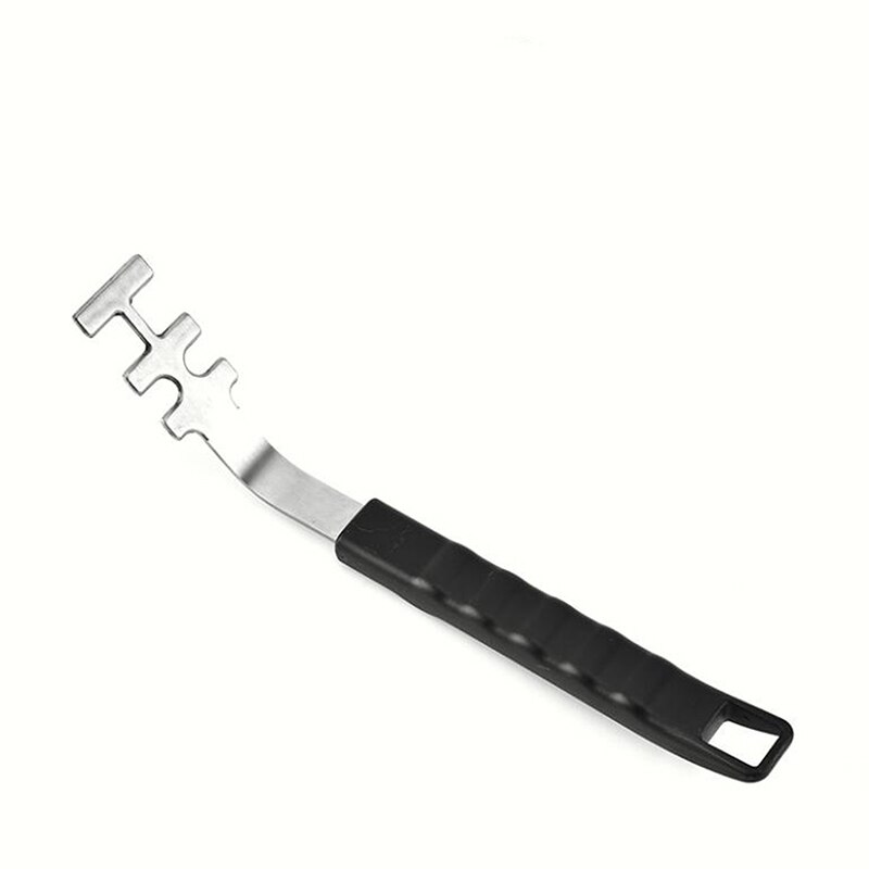 Grate Lifter Heat-Resistant Cooking BBQ Tool Grill Lifter Stainless Steel Anti-scald Portable Barbecue Outdoor Camping