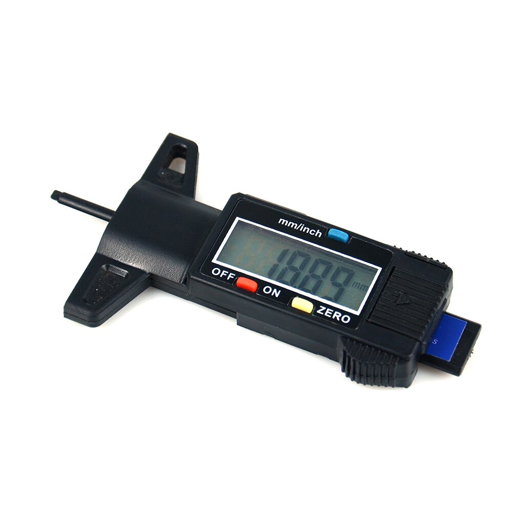 Digital Car Tyre Tire Tread Depth Gauge Meter Measurer Tool Caliper Thickness Gauges Tread Brake Pad Shoe Tire Monitoring System