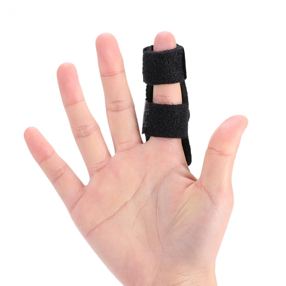 Adjustable Finger Hand Splint Recovery Injury Pain Bent Stenosing Tenosynovitis Deformation Corrector Malleable Splint Braces
