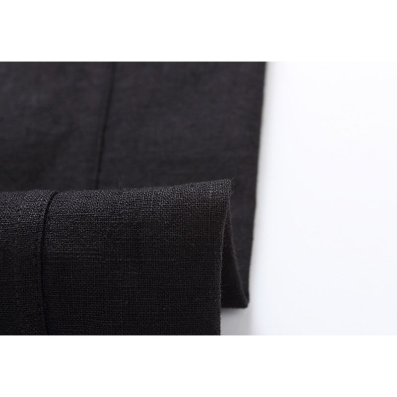 Men's Cotton and Linen Casual Jogger Pants Male Fitness Trousers Chinese Traditional Harajuku Spring Autum Clothe