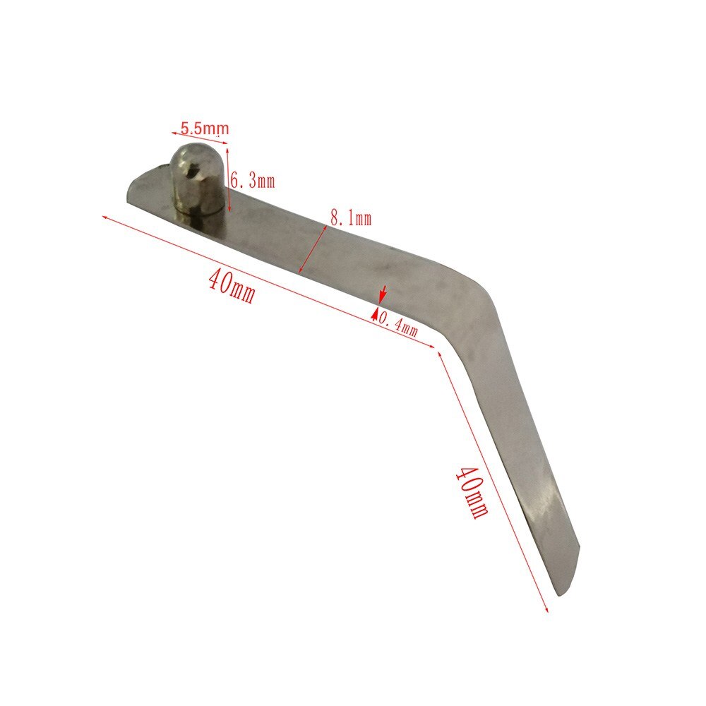 5 Pieces Kayak Paddle Tent Pole Push Steel Button Spring Snap Clips Locking Tube Single Pin Inflatable Boat 5.8mm/8mm/9mm/9.8mm: Diameter 5.5 mm