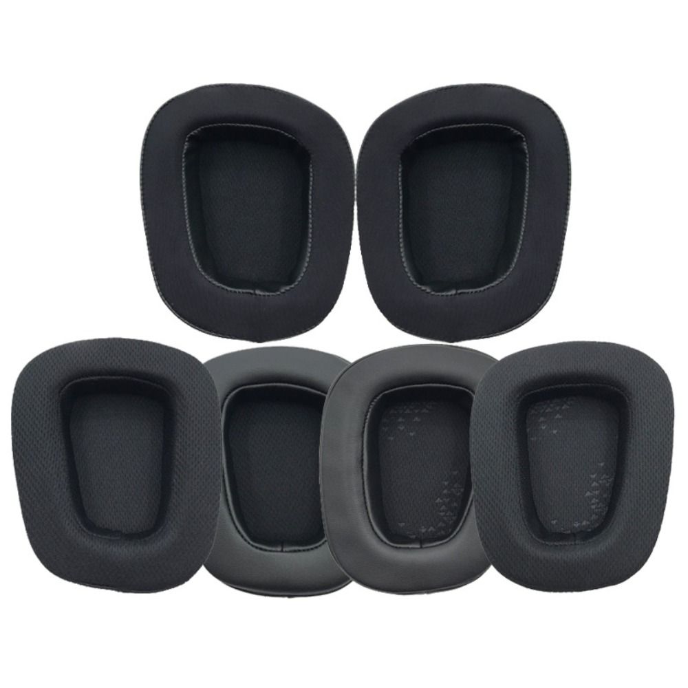 Juste de coussin d'oreille en mousse pour téléphone Logitech, coussinets d'oreille de remplacement, sauna de jeu, accessoires en éponge, G935, G635, G933, G633, 1 paire