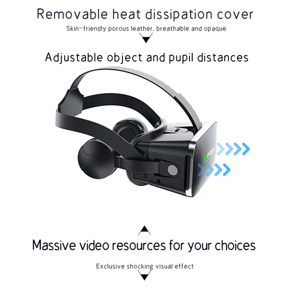 virtuell Wirklichkeit VR-Brille, 3D-Headset, Bluetooth-Geräte, Smartphone, Helm, Schutzbrille, Linsen, Smartphone, Viar, Kopfhörer, praktisch, praktisch